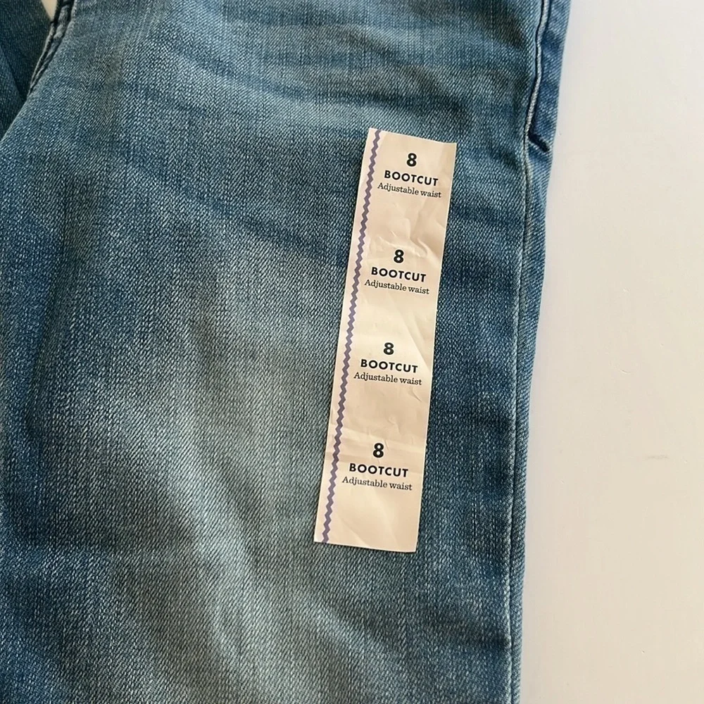 Cat & Jack Bootcut Super Stretch Jeans In Medium Wash! NWT!